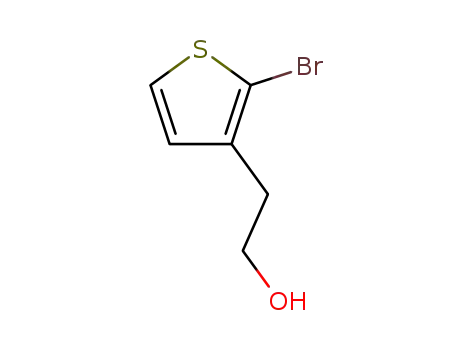 Molecular Structure of 111881-86-8 (3-Thiopheneethanol, 2-bromo-)