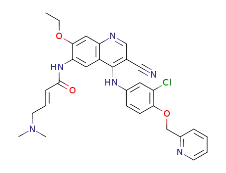 Molecular Structure of 698387-09-6 (Neratinib)