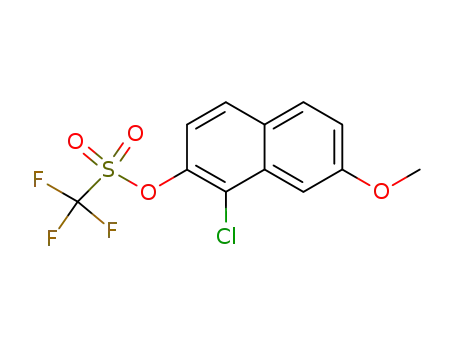 1-chloro-7-methoxynaphthalen-2-yl trifluoromethanesulfonate