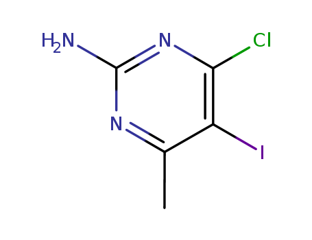 4-Chloro-5-iodo-6-methylpyrimidin-2-amine