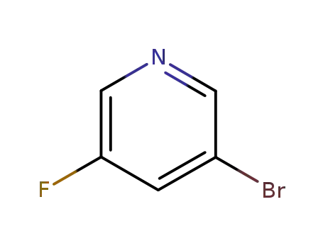 Molecular Structure of 407-20-5 (3-Bromo-5-fluoropyridine)