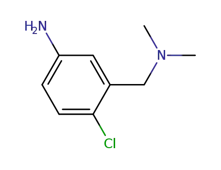 4-chloro-3-((dimethylamino)methyl)aniline