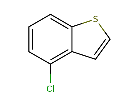 Molecular Structure of 66490-33-3 (4-chloro- Benzo[b]thiophene)