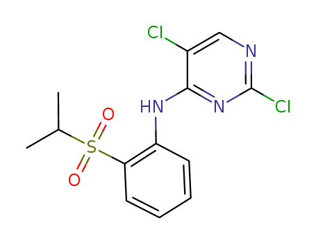 2,5-dichloro-n-(2-(isopropylsulfonyl)phenyl)pyrimidin-4-amine