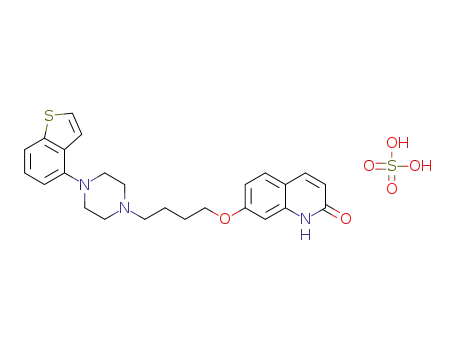 7-[4-(4-benzo[b]thiophen-4-yl-piperazin-1-yl)butoxy]-1H-quinolin-2-one sulfate
