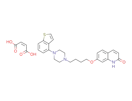 7-[4-(4-benzo[b]thiophen-4-yl-piperazin-1-yl)butoxy]-1H-quinolin-2-one maleate