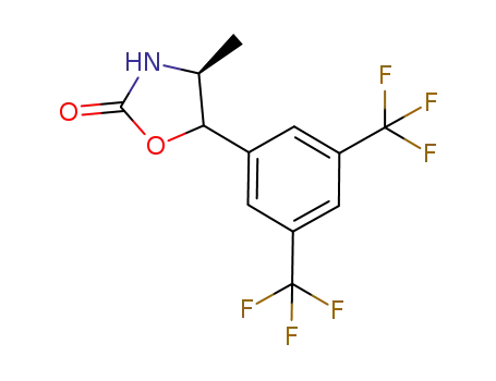 (4S,5R)-5-[3,5-bis(trifluoromethyl)phenyl]-4-methyl-1,3-oxazolidin-2-one