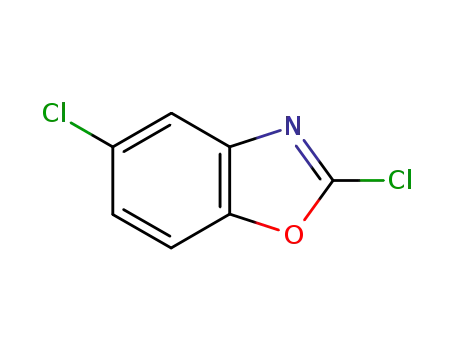 Molecular Structure of 3621-81-6 (2,5-Dichlorobenzooxazole)