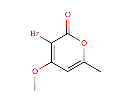 2H-Pyran-2-one, 3-bromo-4-methoxy-6-methyl-