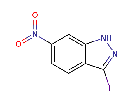 Molecular Structure of 70315-70-7 (3-Iodo-6-nitroindazole)