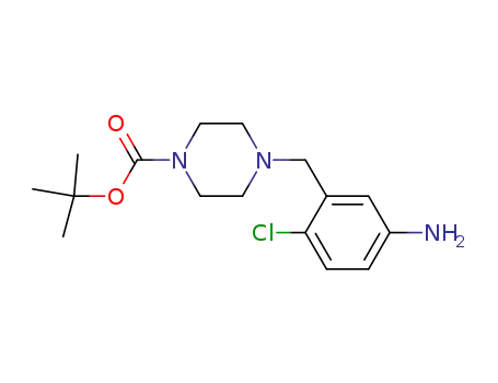 tert-butyl 4-(5-amino-2-chlorobenzyl)piperazine-1-carboxylate