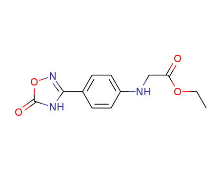 ethyl 2-(4-(5-oxo-4,5-dihydro-1,2,4-oxadiazol-3-yl)phenylaMino)acetate