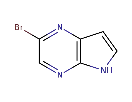 Molecular Structure of 875781-43-4 (5-Bromo-4,7-diazaindole)