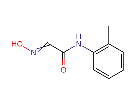 Molecular Structure of 1132-03-2 (2-(hydroxyimino)-N-(2-methylphenyl)acetamide)