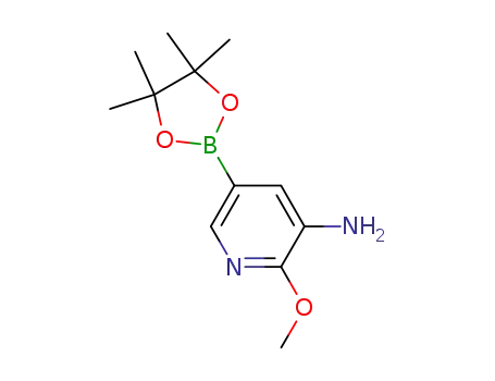 2-(methyloxy)-5-(4,4,5,5-tetramethyl-1,3,2-dioxaborolan-2-yl)-3-pyridinamine
