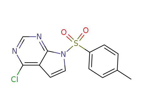 4-chloro-7-[(4-methylphenyl)sulfonyl]-7H-pyrrolo[2,3-d]pyrimidine