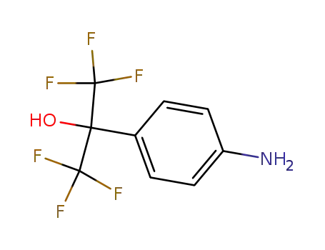 Molecular Structure of 722-92-9 (4-(HEXAFLUORO-2-HYDROXYISOPROPYL)ANILINE)