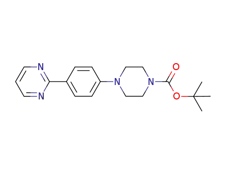 4-(4-pyrimidin-2-yl-phenyl)-piperazine-1-carboxylic acid tert-butyl ester