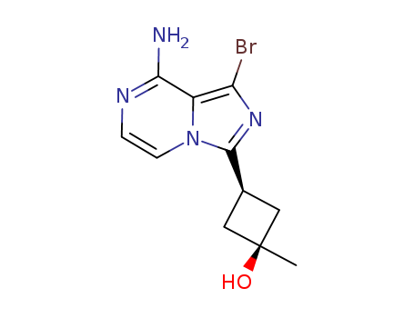 3-(8-AMino-1-broMo-iMidazo[1,5-a]pyrazin-3-yl)-1-Methyl-cyclobutanol CAS No.936901-75-6