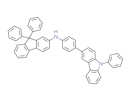 9,9-diphenyl-N-(4-(9-phenyl-9H-carbazol-3-yl)phenyl)-9H-fluoren-2-amine