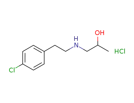 1-((4-chlorophenethyl)amino)propan-2-ol hydrochloride