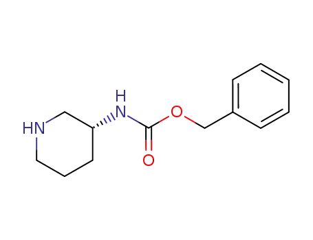 Molecular Structure of 478646-32-1 ((R)-3-N-CBZ-AMINO-PIPERIDINE)