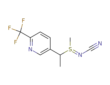 (1-{6-[trifluoromethyl]pyridin-3-yl}ethyl)(methyl)-λ4-sulfanylidenecyanamide