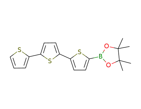 4,4,5,5-tetramethyl-2-(12,22:25,32-terthiophen-15-yl)-1,3,2-dioxaborolane