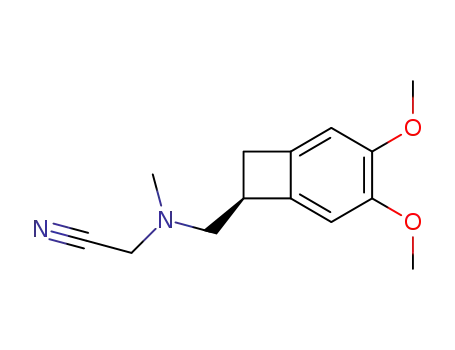 [{[(7S)-3,4-dimethoxybicyclo[4.2.0]octa-1,3,5-trien-7-yl]methyl}(methyl)amino]acetonitrile