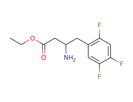 ethyl 3-amino-4-(2,4,5-trifluorophenyl)butanoate