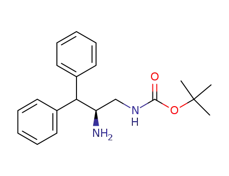 tert-butyl (S)-(2-amino-3,3-diphenylpropyl)carbamate