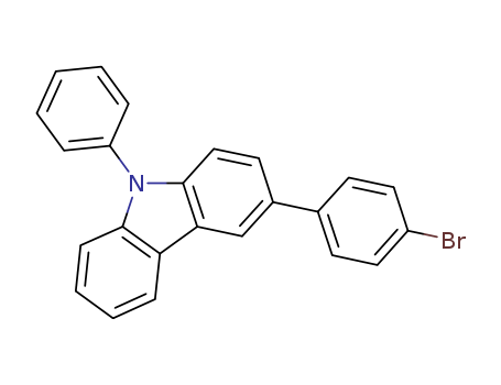 1028647-93-9,3-(4-bromophenyl)-N-phenylcarbazole,3-(4-bromophenyl)-N-phenyl-9H-Carbazole;