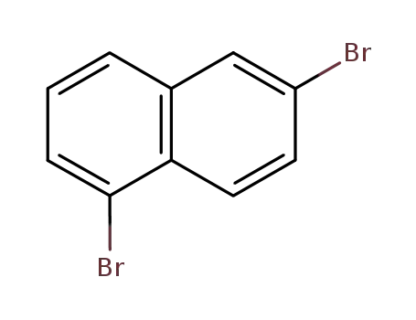 Molecular Structure of 19125-84-9 (1,6-Dibromonaphthalene)
