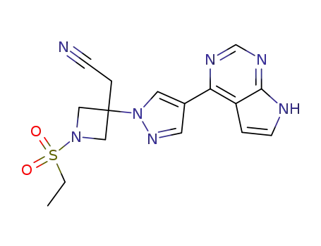 Molecular Structure of 1187594-09-7 (Baricitinib)