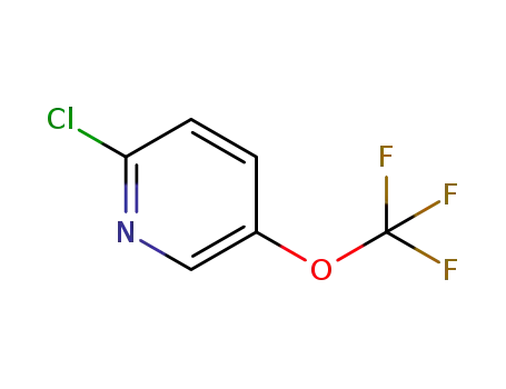 Molecular Structure of 1206972-45-3 (2-Chloro-5-(trifluoromethoxy)pyridine)
