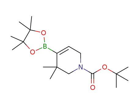 tert-butyl 3,3-dimethyl-4-(4,4,5,5-tetramethyl-1,3,2-dioxaborolan-2-yl)-2,6-dihydropyridine-1-carboxylate