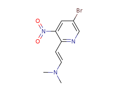 (E)-2-(5-broMo-3-nitropyridin-2-yl)-N,N-diMethylethenaMine