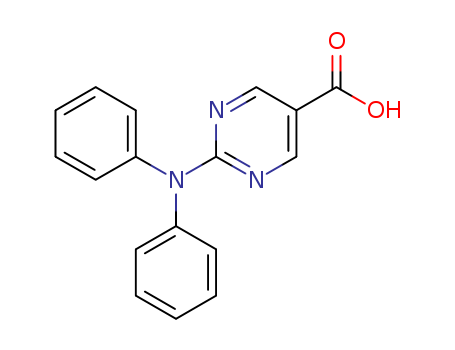 2-(diphenylamino)-5-pyrimidinecarboxylic acid