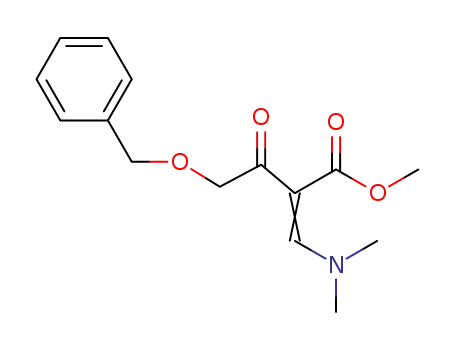 methyl 4-benzyloxy-2-((dimethylamino)methylene)acetoacetate