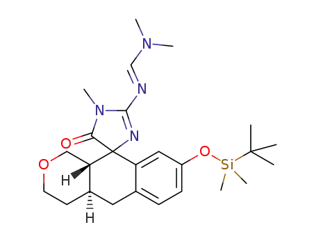 (4aS,10aS)-2'-((E)-(dimethylamino)methyleneamino)-1'-methyl-5'-oxo-1,1',3,4,4a,5,5',10a-octahydrospiro[benzo[g]isochromene-10,4'-imidazole]-8-yl trifluoromethanesulfonate