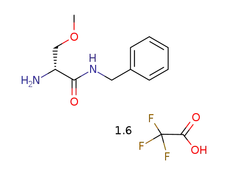 (R)-2-amino-N-benzyl-3-methoxypropanamide trifluoroacetate