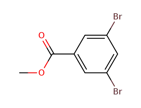 Molecular Structure of 51329-15-8 (METHYL 3,5-DIBROMOBENZOATE)