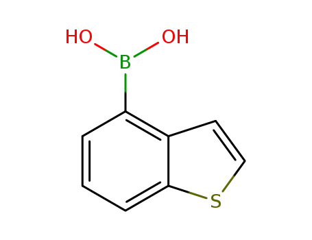Molecular Structure of 177735-30-7 (Boronic acid, B-benzo[b]thien-4-yl-)