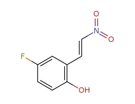 4-fluoro-2-((E)-2-nitrovinyl)phenol