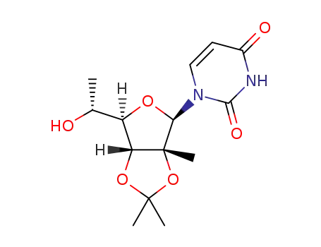 1-((3aR,4R,6aR)-6-((R)-1-hydroxyethyl)-2,2,3a-trimethyltetrahydrofuro[3,4-d][1,3]dioxol-4-yl)pyrimidine-2,4(1H,3H)-dione