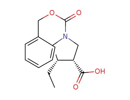 (3R,4S)-1-((benzyloxy)carbonyl)-4-ethylpyrrolidine-3-carboxylate