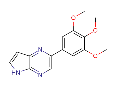 2-(3,4,5-trimethoxy-phenyl)-5H-pyrrolo[2,3-b]pyrazine