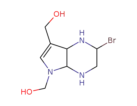 (2-bromo-7-hydroxymethylpyrrolo[2,3-b]pyrazin-5-yl)methanol