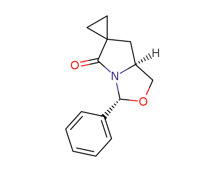 (3’R,7a’S)-3’-phenyldihydro-1‘H-spiro[cyclopropane-1,6’-pyrrolo[1,2-c][1,3]oxazol]-5’-one