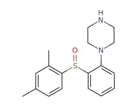 1-(2-((2,4-dimethylphenyl)sulfinyl)phenyl)piperazine